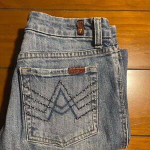 Seven low rise bootcut jeans